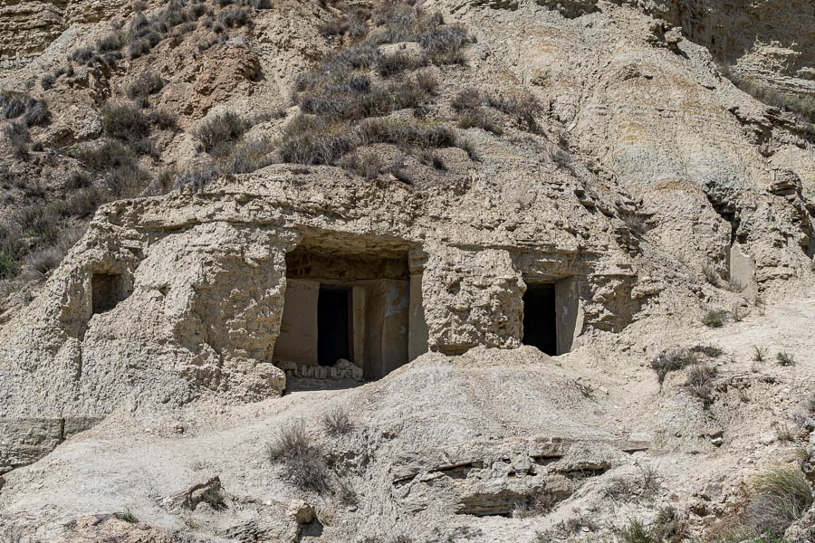 Habitations troglodytes d'Arguedas