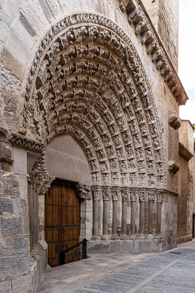 Tudela, cathédrale : puerta del Juicio