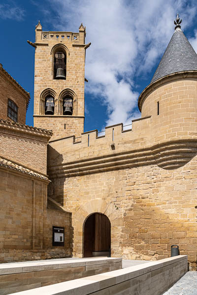 Palais royal d'Olite : entrée