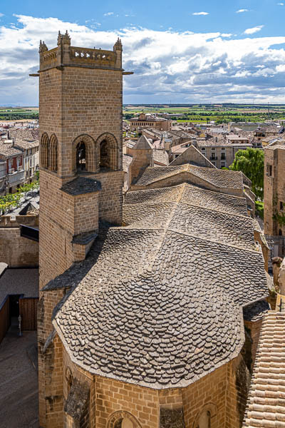 Palais royal d'Olite : église Santa María la Real