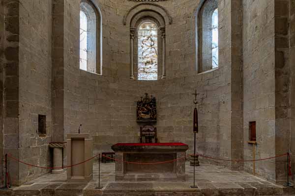 Santa Cruz de la Serós : église Santa Maria