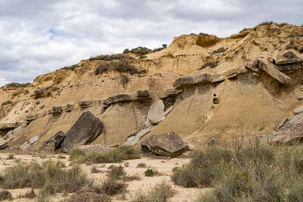 Bardena Blanca : barranco Grande