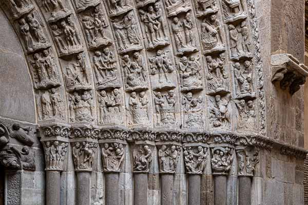 Tudela, cathédrale : puerta del Juicio