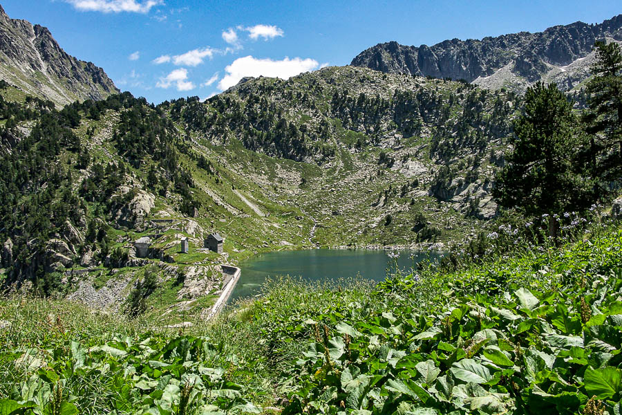 Lac et refuge de la Restanca, 2010 m