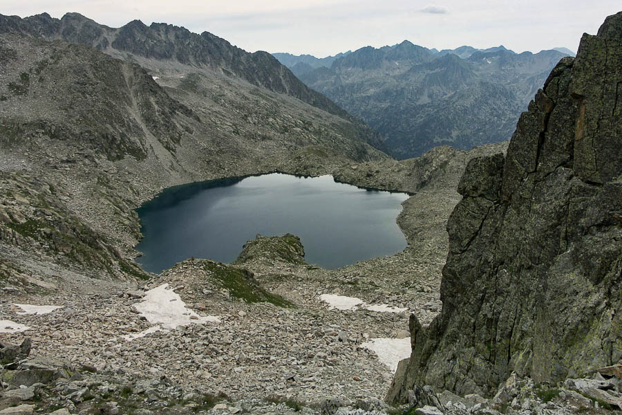 Col de Contraix, 2745 m, lac de Contraix