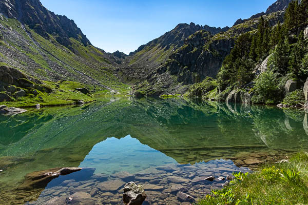 Petit lac entre Restanca et Montardo