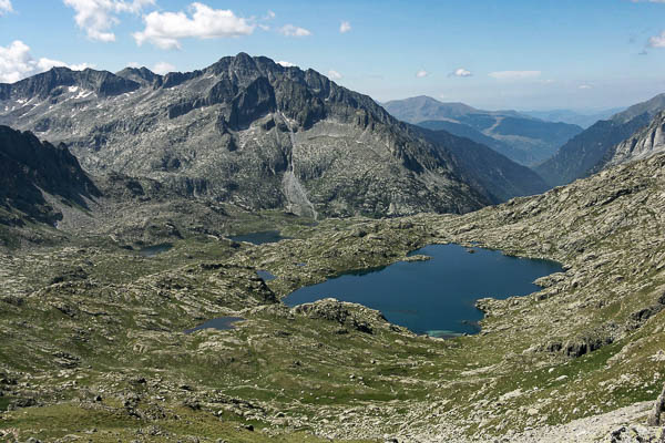 Estany de Monges et punta Alta, 3014 m