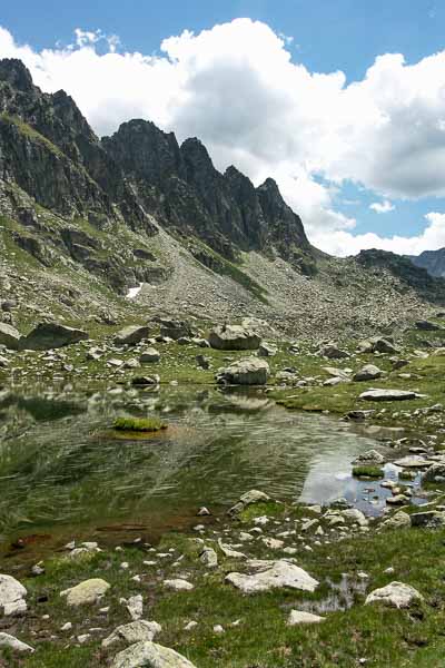 Mare et aiguilles de Travessani