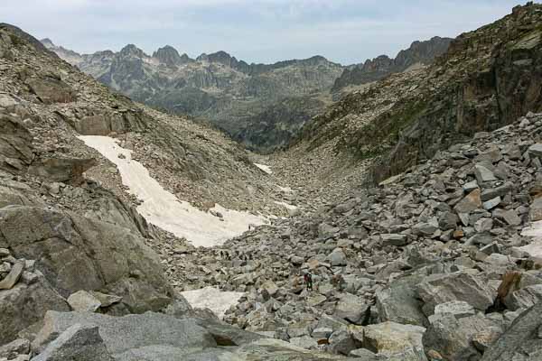 Montée au col de Contraix