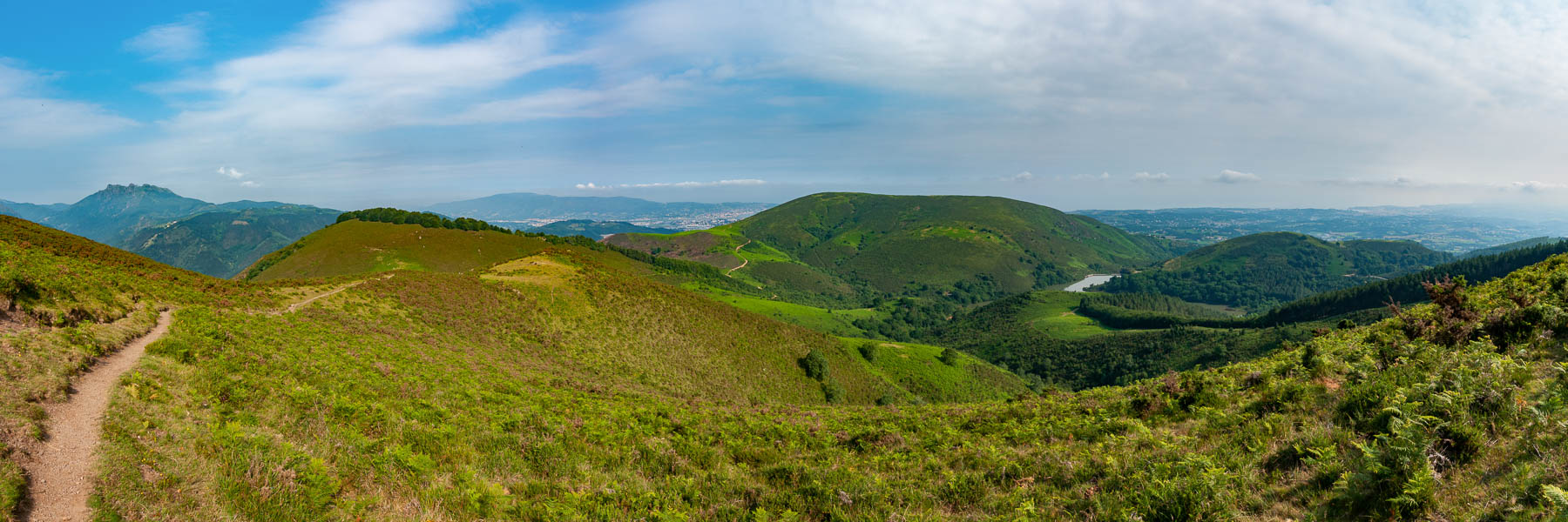 Vue du Mandale, 574 m