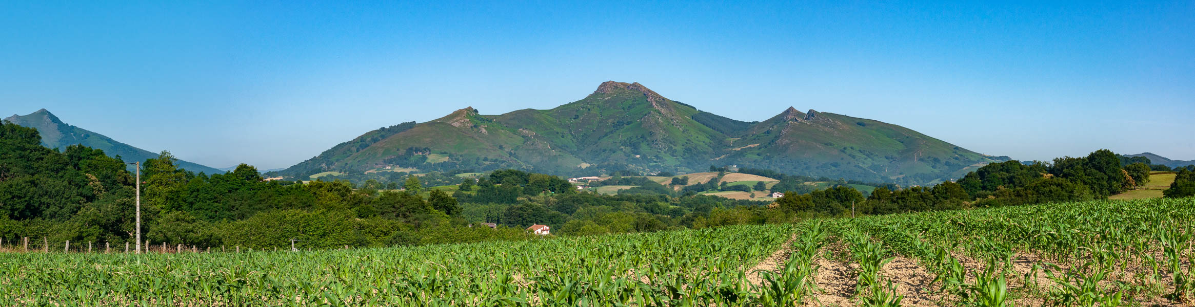 La Rhune depuis Lekaienborda