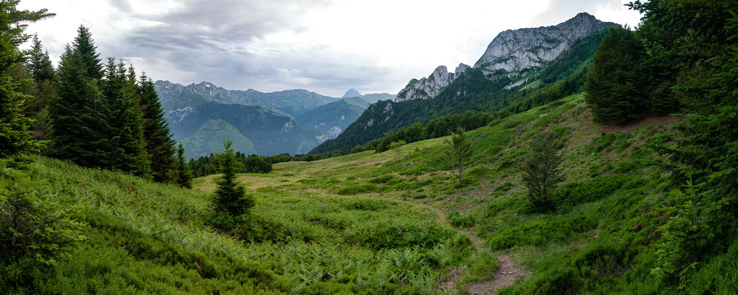 Col de Barrancq : versant est, Ossau