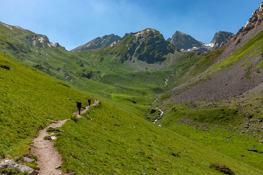 Vers col d'Ilhéou