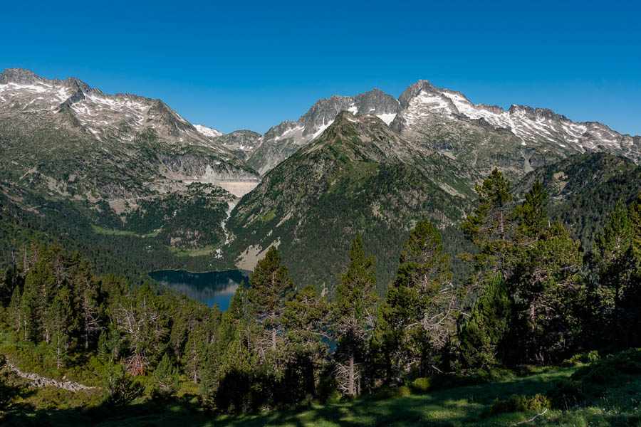 Lac d'Orédon, 1850 m, barrage de Cap-de-Long, Néouvielle