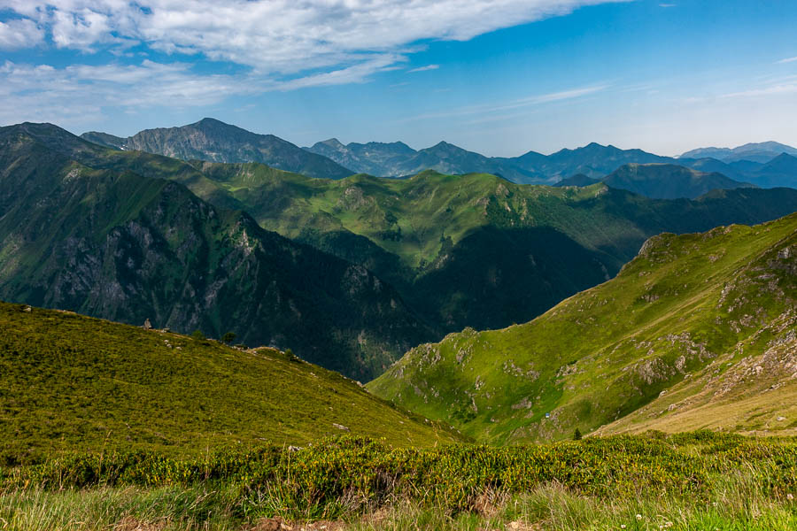 Cap des Lauses, 1892 m, vue ouest