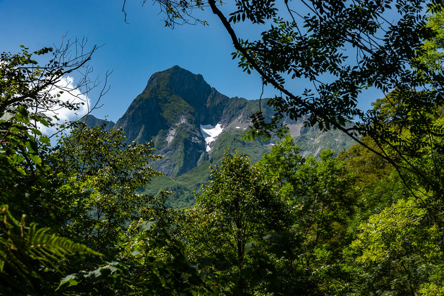 Mont Valier et glacier d'Arcouzan