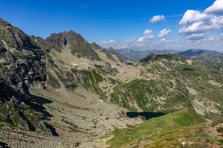 Étang Bleu et col des Calmettes