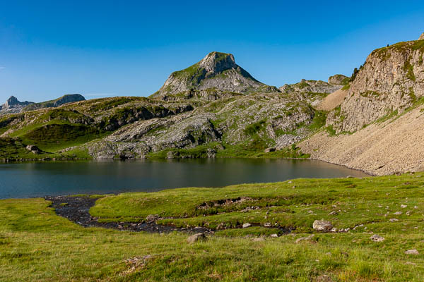 Lac de Roumassot, pic Castérau