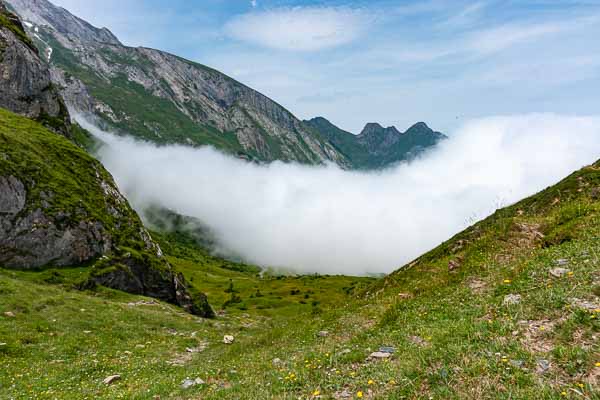 Col de Saucède, 1525 m