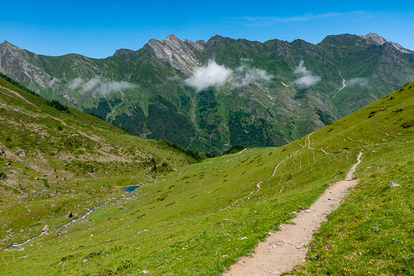 Laquet vers lac d'Estaing