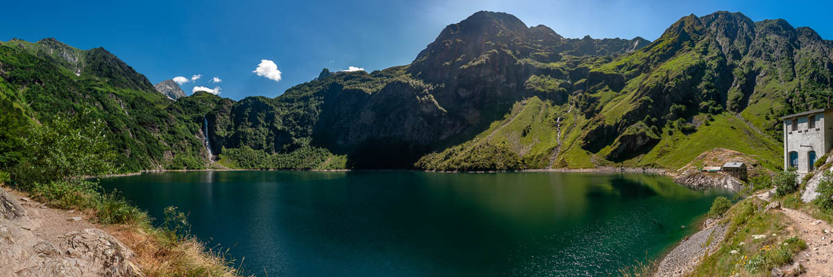 Lac et cascade d'Oô, 1504 m