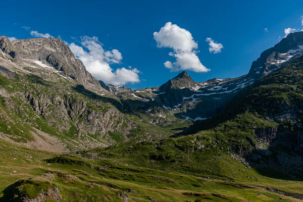 Vue d'Espingo vers le Portillon