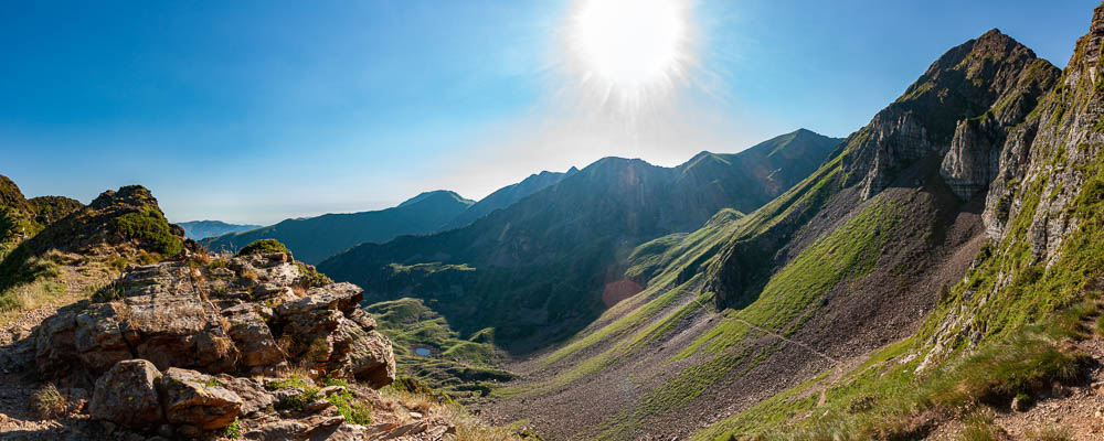 Hourquette des Hounts-Secs, 2267 m : versant est