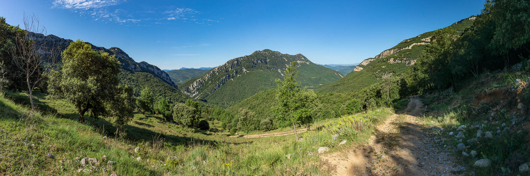 Vallée vers Beget, près de Can Vaquer