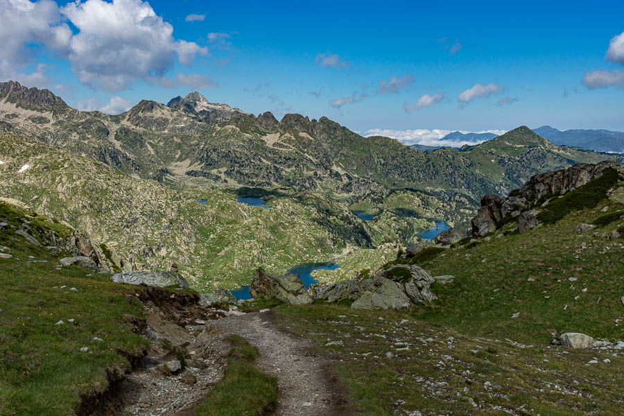 Lacs vers Colomèrs, Montardo, 2833 m