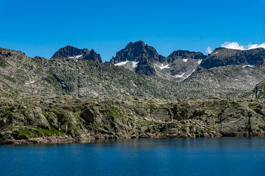 Lac de Rius et serra de Tumeneja