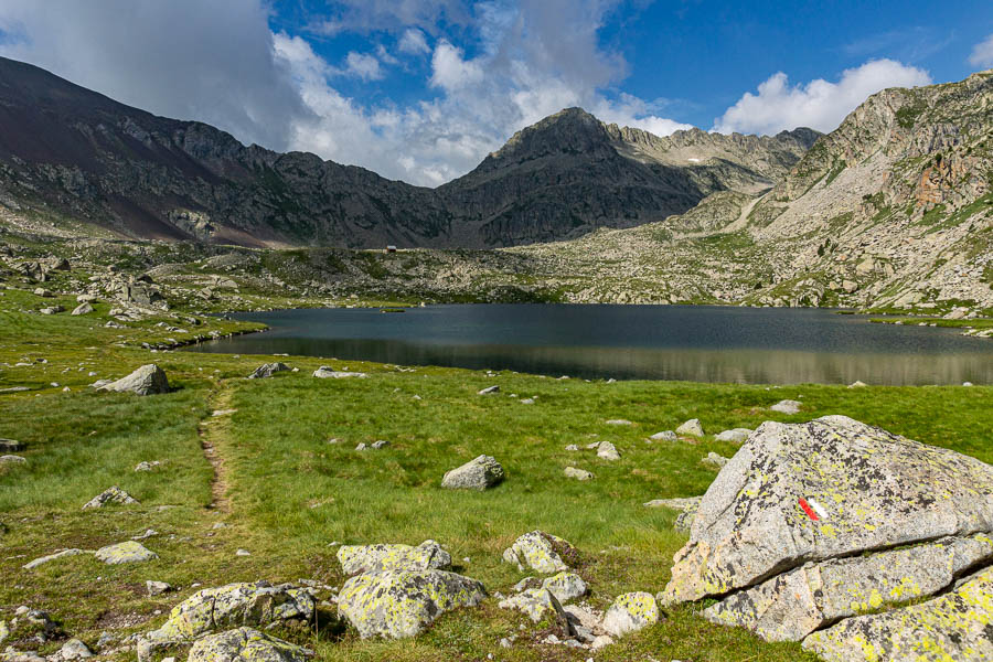 Estany Gran et refuge d'Anglios