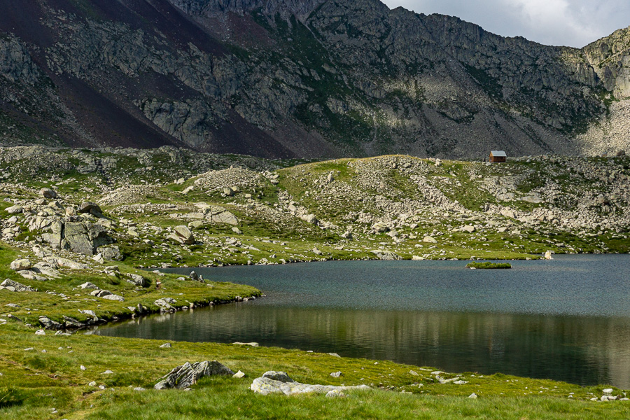 Estany Gran et refuge d'Anglios