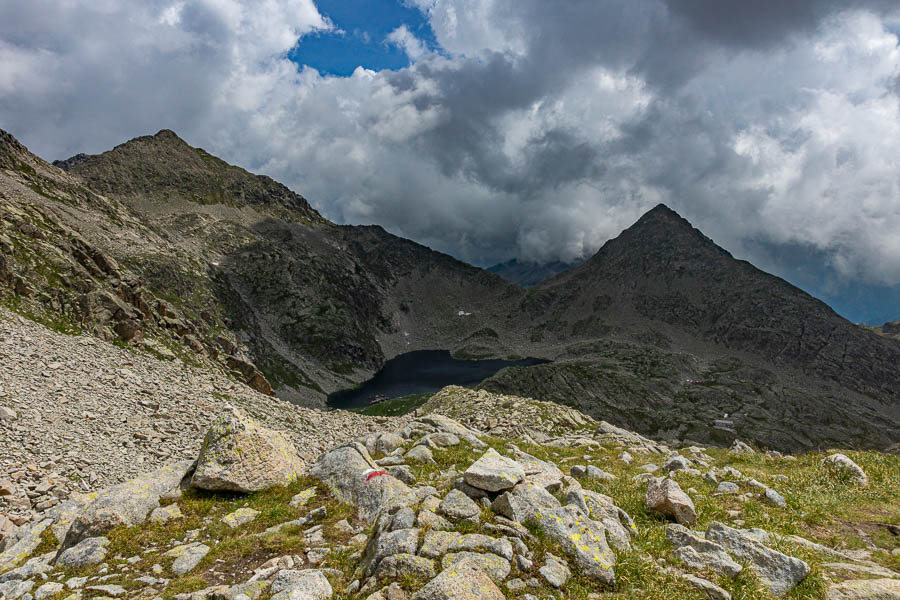 Estany de Cap de Llauset et  col des Estanyets