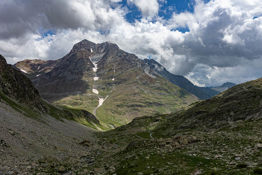 Massif du Vignemale, pics du Clot de la Hount et de Cerbillona