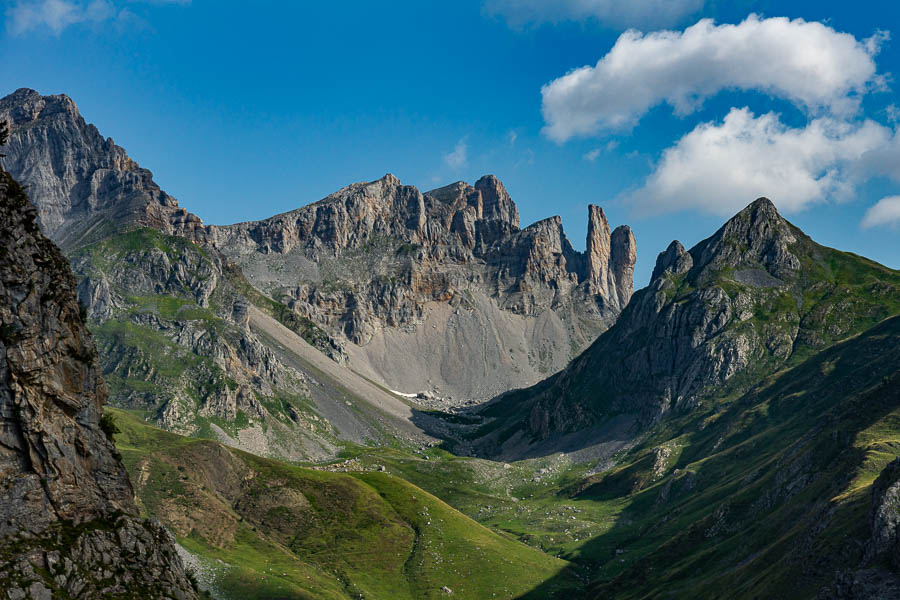 Col d'Acherito et aiguilles d'Ansabère