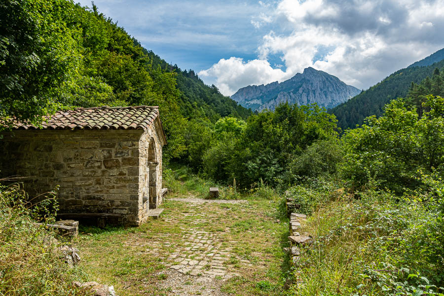 Ermitage de Belén : massif de l'Ezkaurre