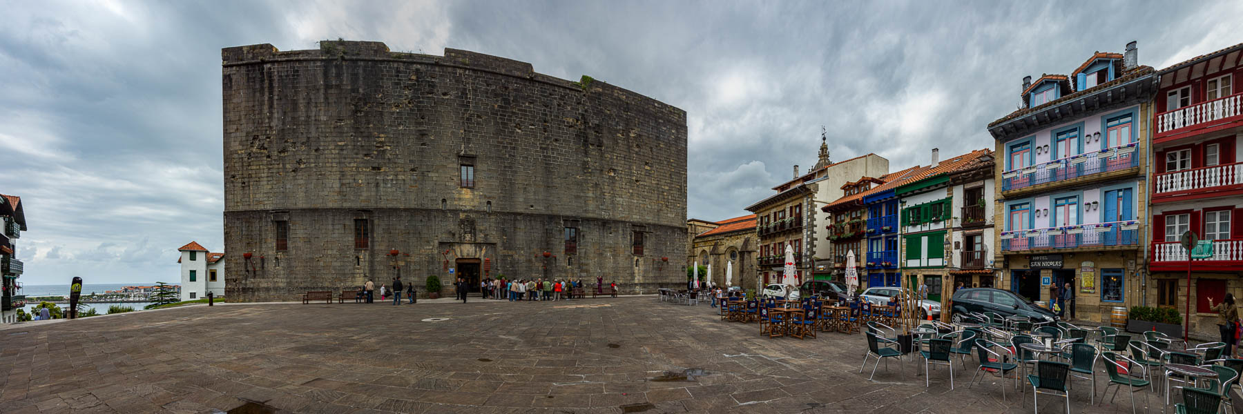 Hondarribia : Arma plaza, parador