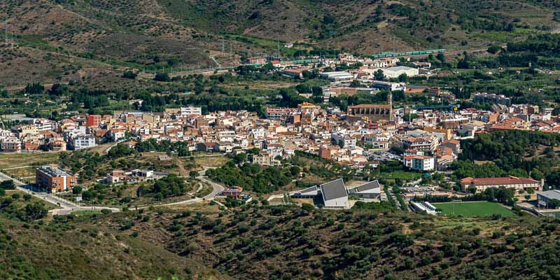 Cap de Creus : Llançà depuis le col del Perer