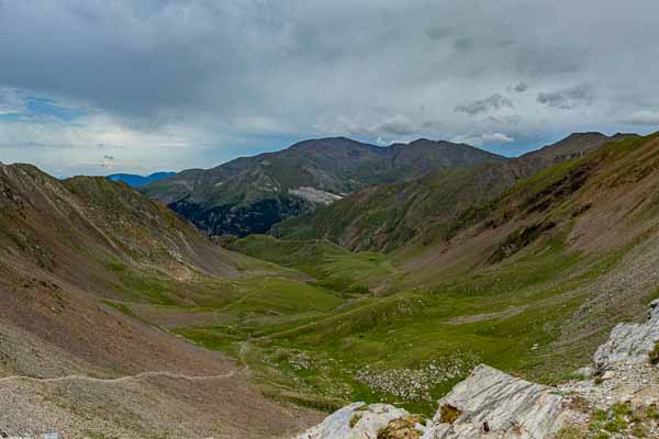 Coll de Noufonts : vue sud