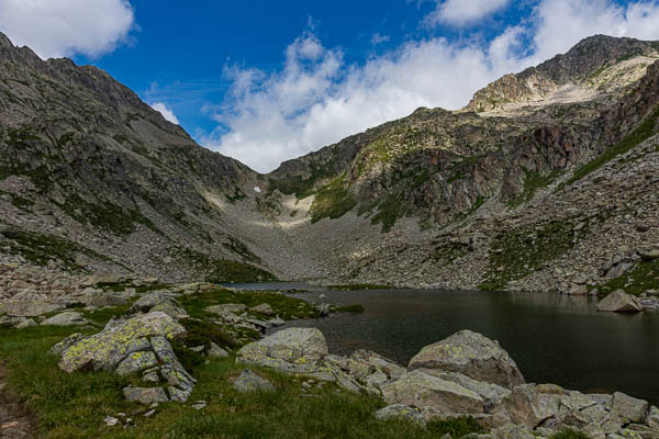 Estany Cap de Anglios et col des Estanyets