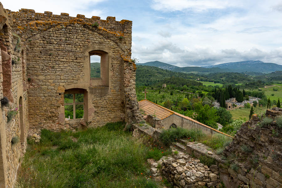 Château de Durban-Corbières : logis seigneurial