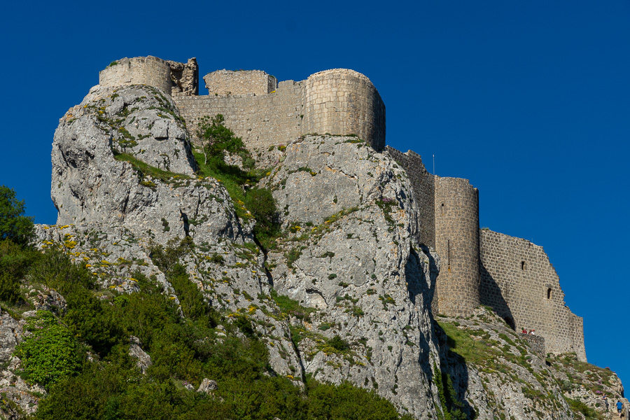 Château de Peyrepertuse : donjon Sant-Jordi
