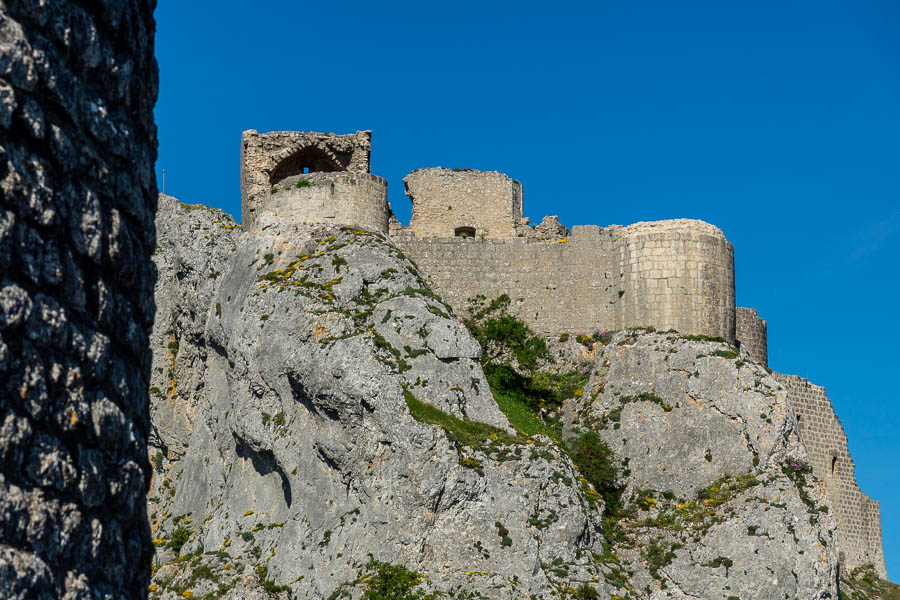 Château de Peyrepertuse : donjon Sant-Jordi