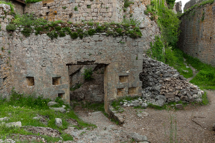 Château de Puilaurens : entrée