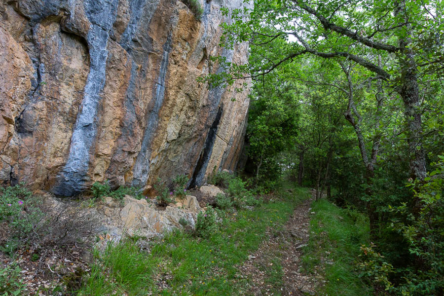 Falaise sous Quirbajou