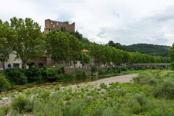 Durban-Corbières : la Berre et le château