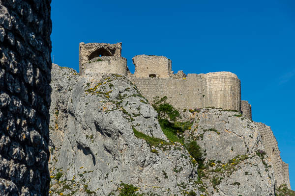 Peyrepertuse : donjon Sant-Jordi
