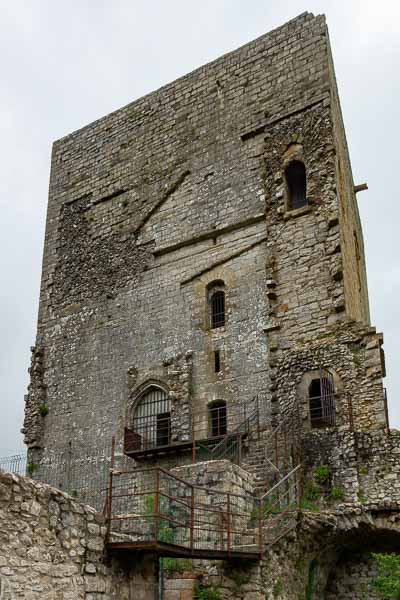 Château de Puivert : donjon