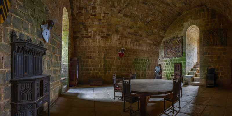 Château de Puivert : donjon, salle des gardes