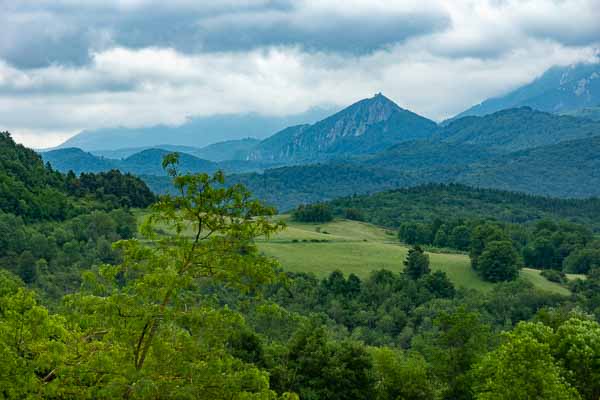 Montségur depuis Roquefixade